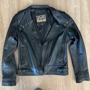 Lambskin Leather Jacket Classic Rider Style